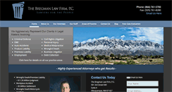 Desktop Screenshot of bregmanlawfirm.com